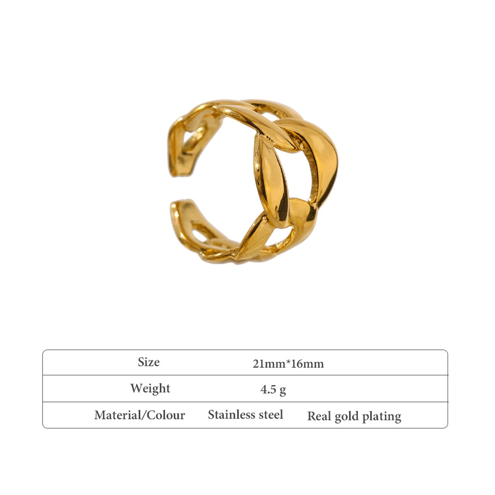 Link Chain Ring