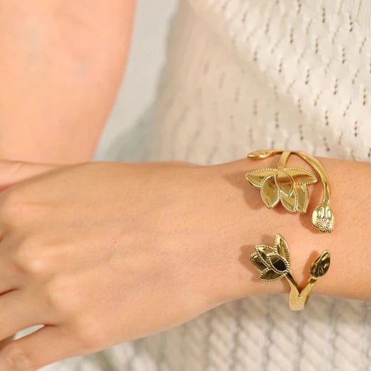 Lotus Flower Bracelet