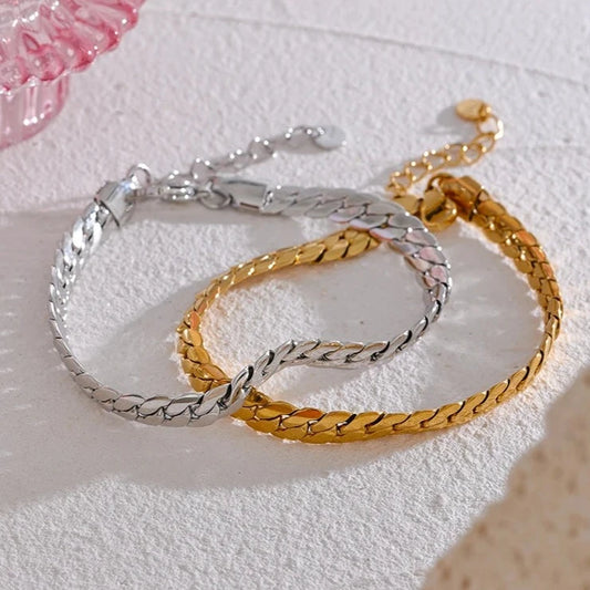 Braided Chain Bracelet