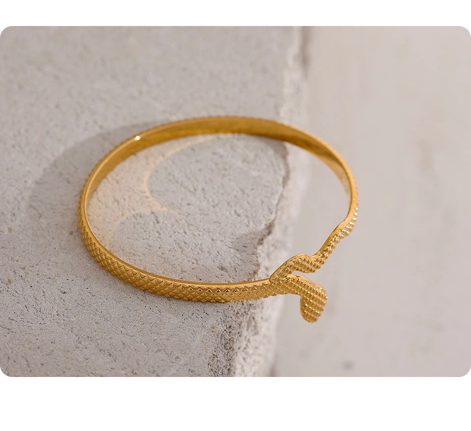 Snake Bangle Bracelet