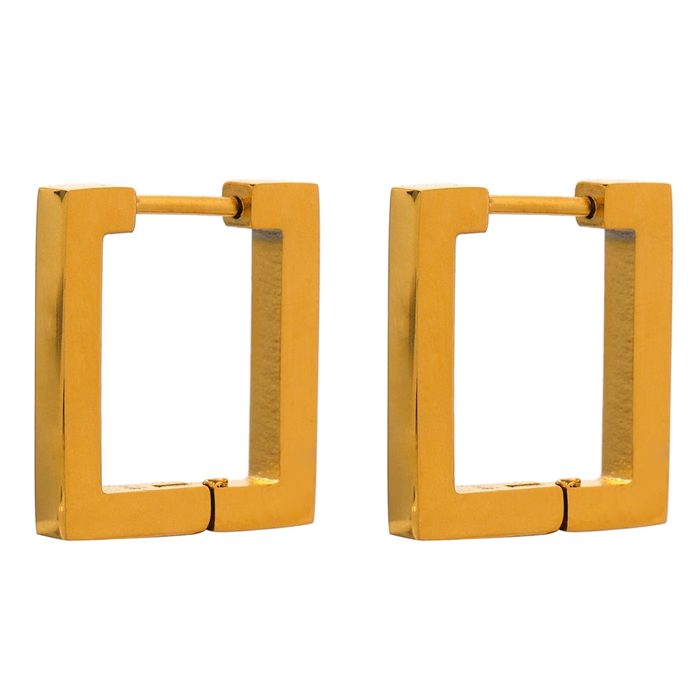 Square Hoop Earrings